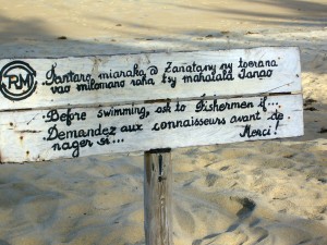 Strand am Indischen Ozean